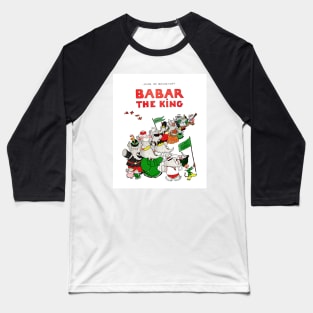 Babar the King Baseball T-Shirt